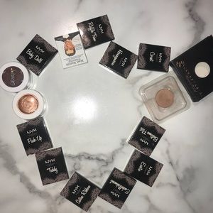 Eye shadow singles NYX, color pop, Anastasia